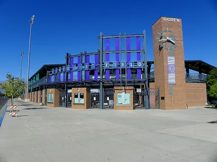 Lindquist Field, home of the Ogden Raptors minor league baseball team