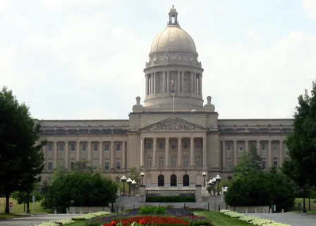 State Capitol building in Frankfort, KY