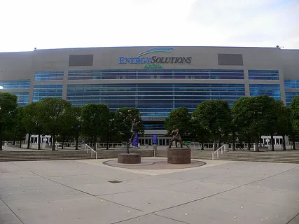 EnergySolutions Arena, home of the Utah Jazz