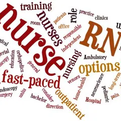 nurse career word cloud