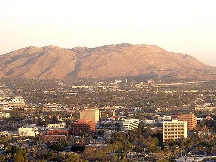 The Riverside, CA skyline