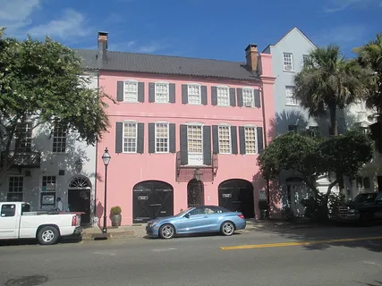 Residential area in downtown Charleston