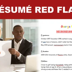 Resume red flags