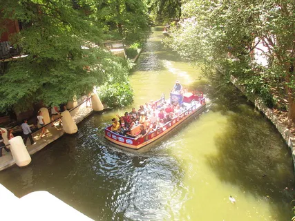 Boat on the San Antonio River