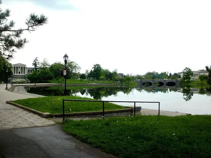 Albright-Knox Art Gallery from Delaware Park