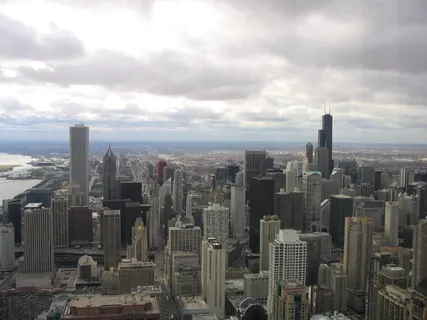 Sears Tower from Hancock Observatory