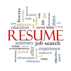 resume word cloud