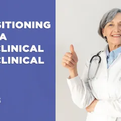 transitioning to a clinical role