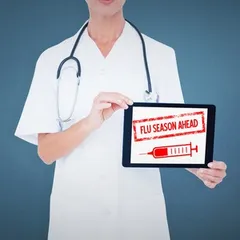 nurses who fight the flu shot