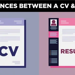 DIFFERENCES BETWEEN CV AND RESUME-01