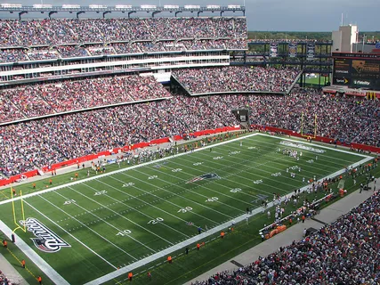 Gillette Stadium in Foxboro, MA