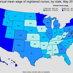 What Registered Nurses Earn in the Fastest Growing States