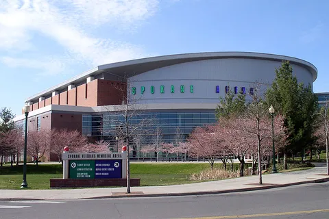 Spokane Arena, home of the Spokane Chiefs and Spokane Shock