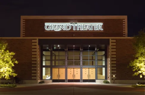 Grand Theatre in downtown Lewisville