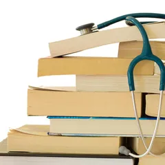 Stethoscope with Text Books