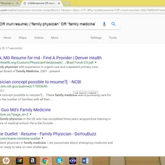 Boolean search for family medicine physicians