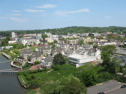 Aerial view of Red Bank