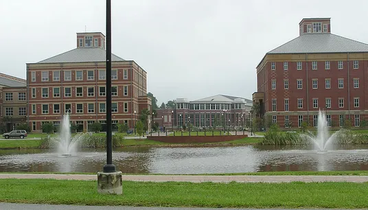 Part of the campus of Georgia Southern University