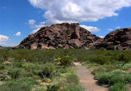 Heuco Tanks State Park near El Paso is widely regarded as one of the best areas in the world for bouldering.