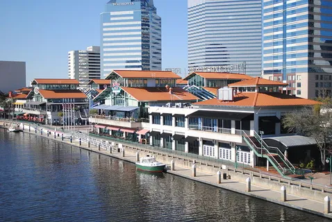 The Jacksonville Landing in downtown