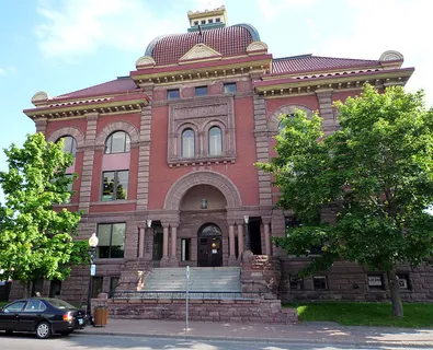 Old City Hall building in Marquette