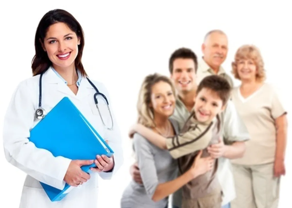 Family Medicine Physician with patients of all ages