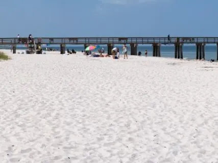 The Naples Fishing Pier is one of the area's better-known landmarks