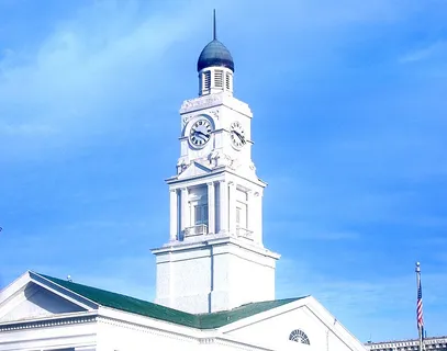 The Clark County Court House Clock