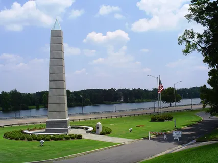 The Spirit of American Citizenship Monument on Rainbow Drive