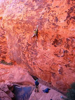 Rock Climbing at Red Rock Canyon