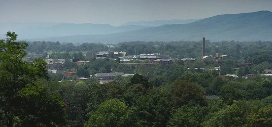 Overlooking Blacksburg