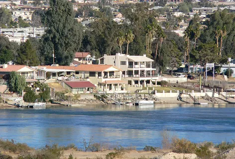 View of Bullhead City and the Colorado River