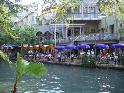 Riverwalk in downtown San Antonio