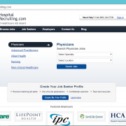 Healthcare Job Board HospitalRecruiting.com