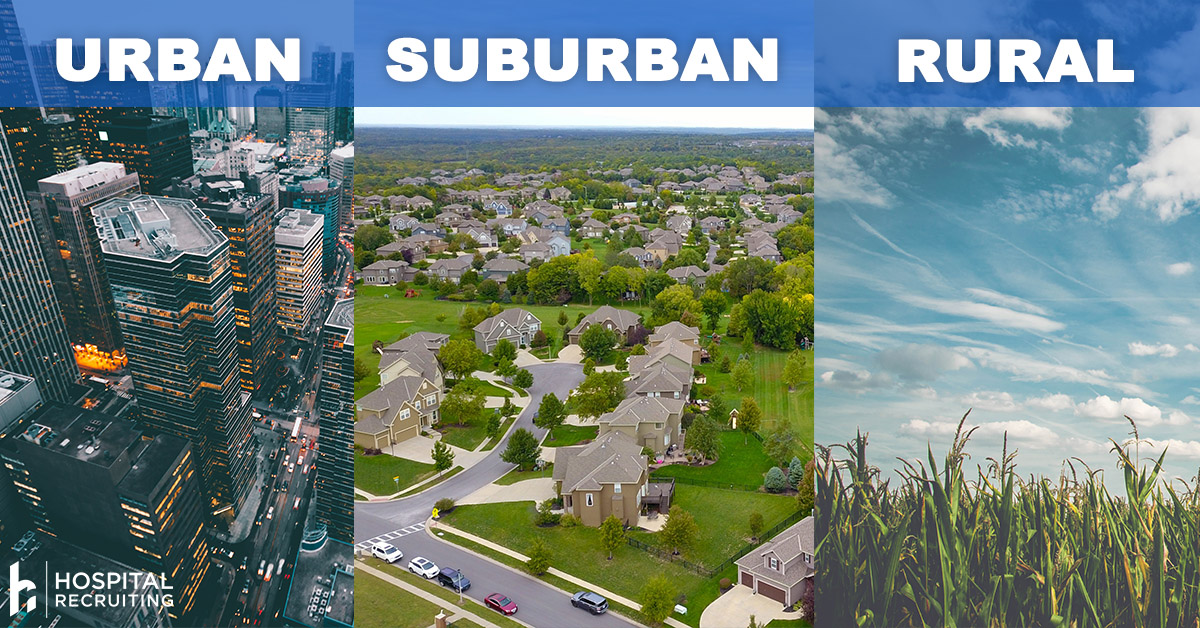 suburban area