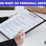 making the most of personal reference
